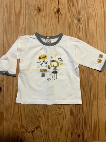 Haut manches longues sergent major 3 mois