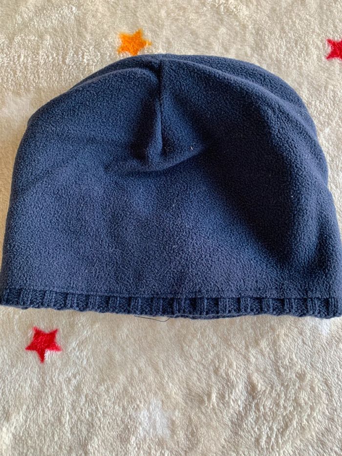 Bonnet Du Pareil Au Même Bleu Turquoise et Bleu Marine 18/24 Mois - photo numéro 5