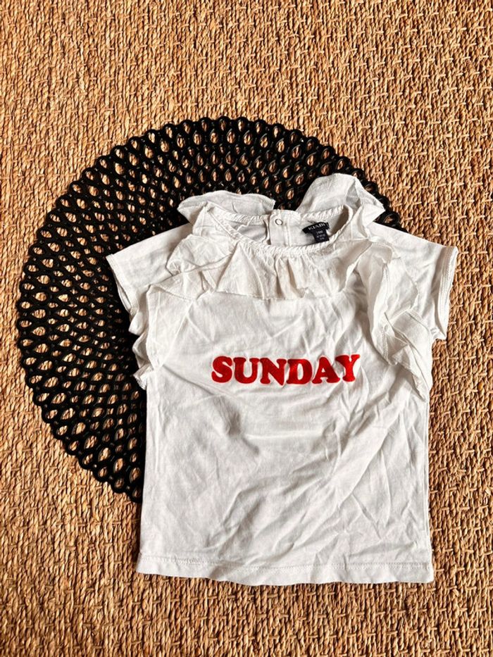 TEE shirt sunday col