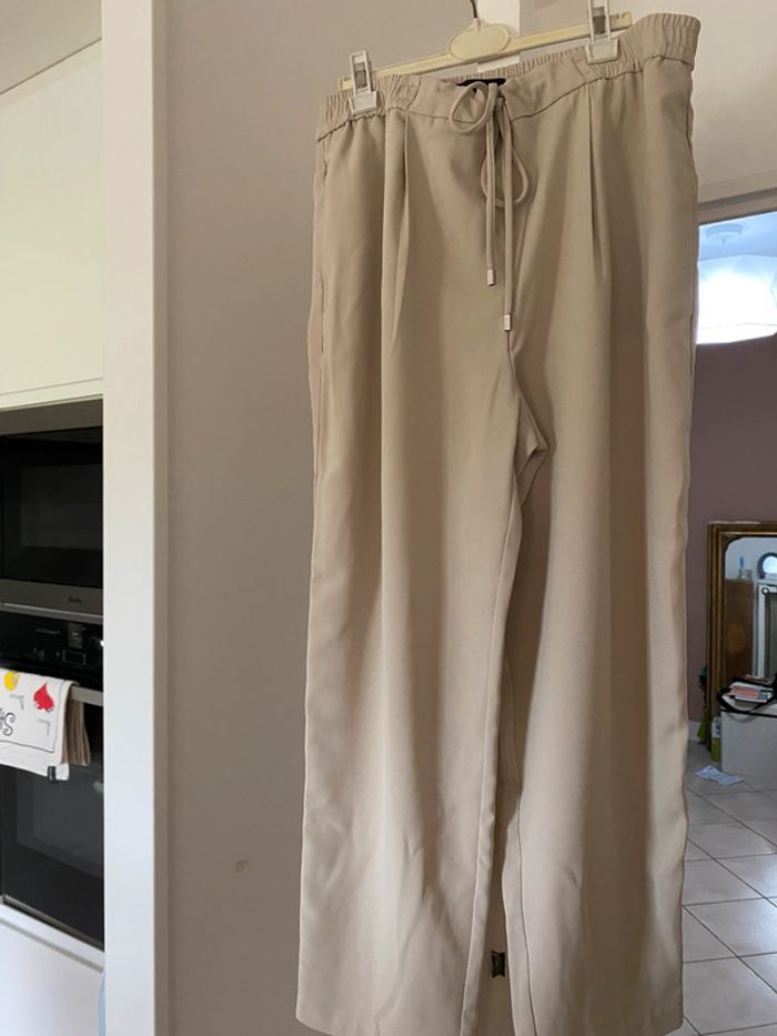 Pantalón beige Zara taille L