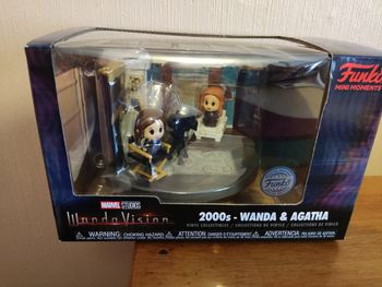 Marvel Wanda et Agatha 2000s Mini Funko Neuf
