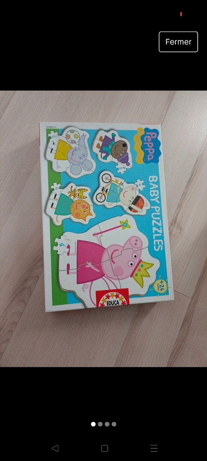 Puzzle Peppa pig