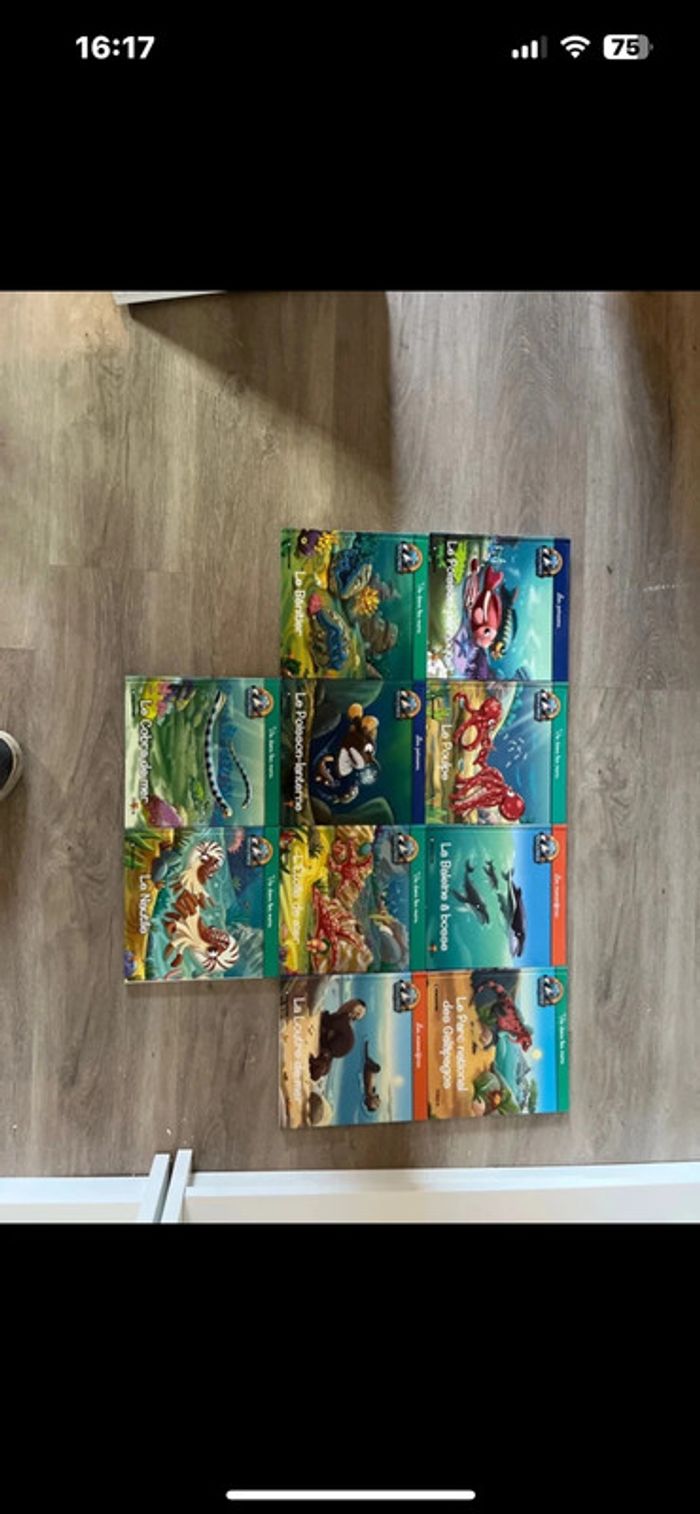 Livre pour enfants les animaux marins et polaires altaya à l unité - photo numéro 5