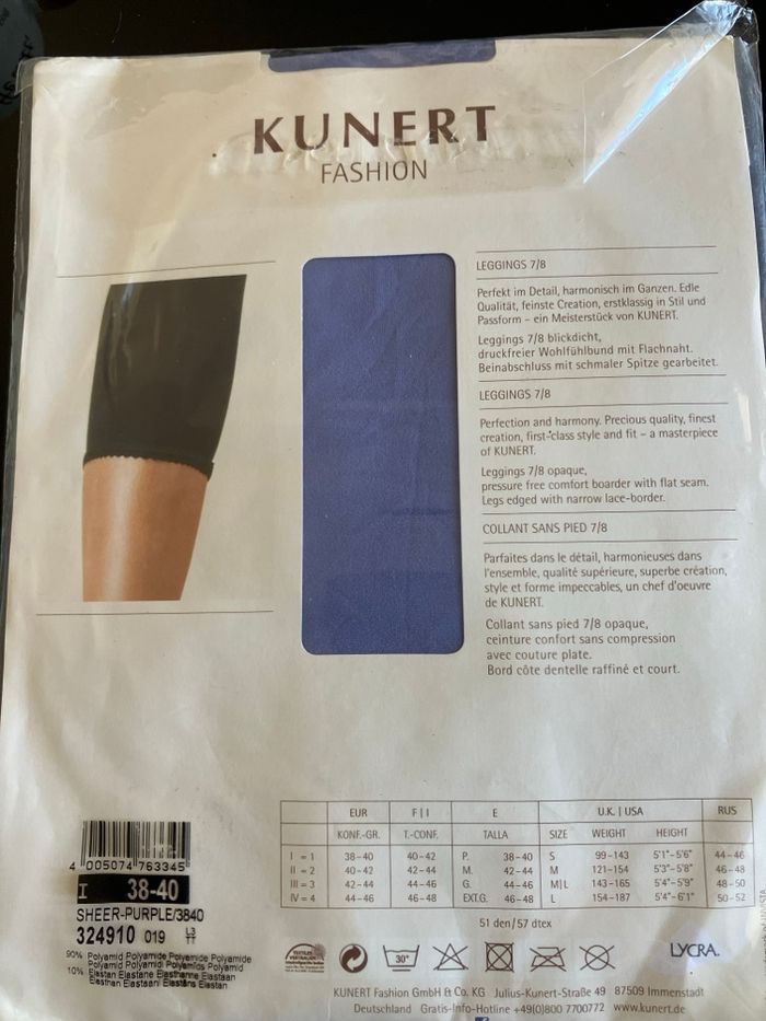 leggings KUNERT PURPLE - photo numéro 2