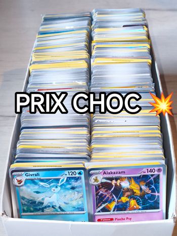 Lot de 100 cartes françaises en très bon état 