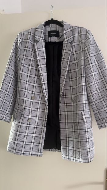 Blazer à carreaux