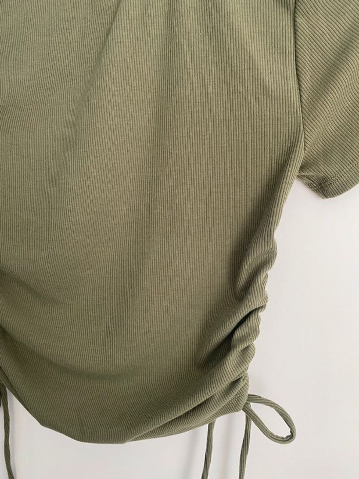 Top kaki Zara - photo numéro 4