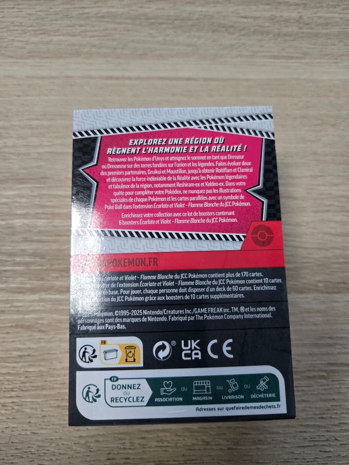 Bundle 10.5 Foudre Noire et Flamme Blanche SCELLÉ NEUF - photo numéro 3