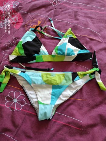 maillot 2 pieces roxy tl neuf