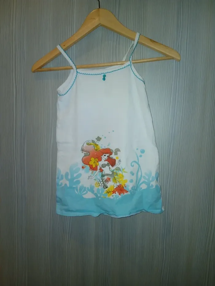 Robe de nuit Disney princesse 6 ans