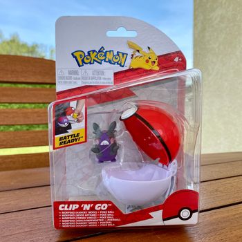 Morpeko et Pokéball Figurine Clip’N’Go Pokémon