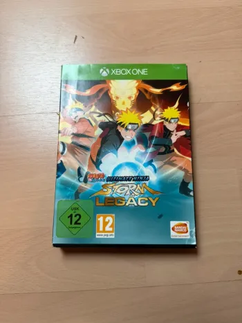 Coffret naruto shippuden storm legacy xbox