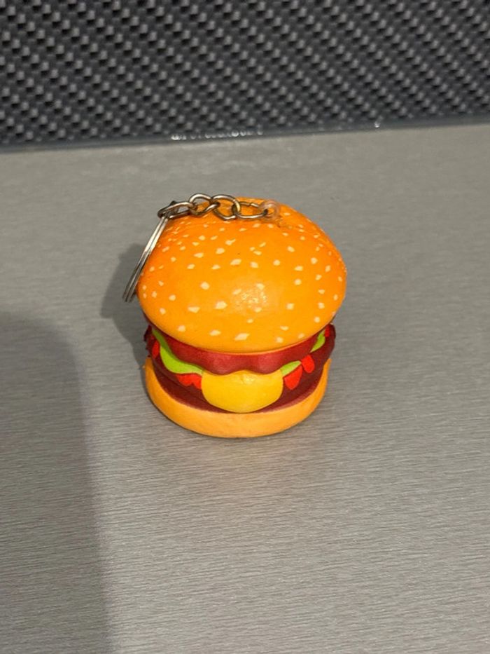 Porte clé hamburger - photo numéro 3