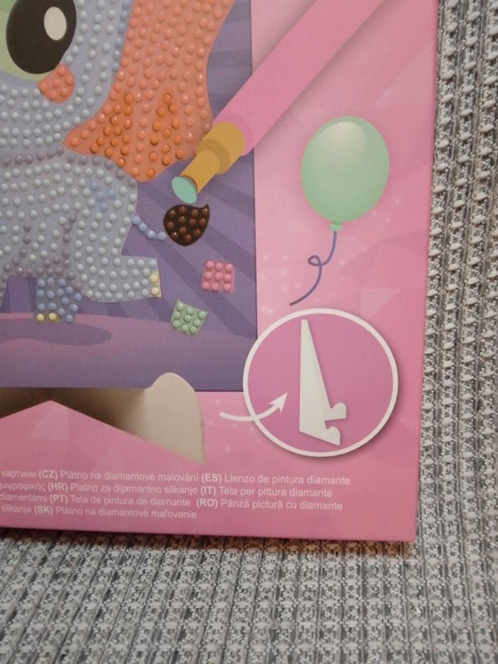 Toile peinture Diamond Painting "Éléphant" - photo numéro 4