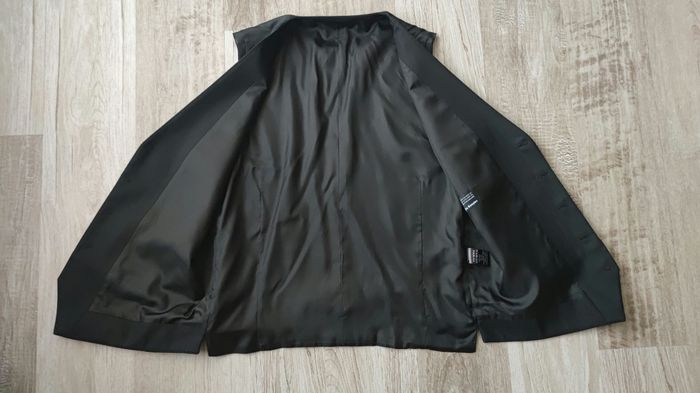 Veste gilet de costume top noir surchermise homme The Kooples taille 48 - photo numéro 2