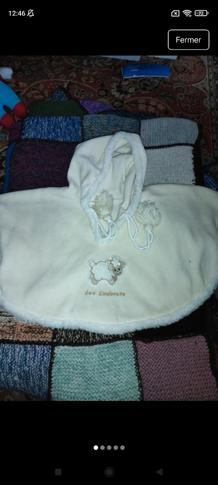 Très beau poncho fille e16 - photo numéro 3