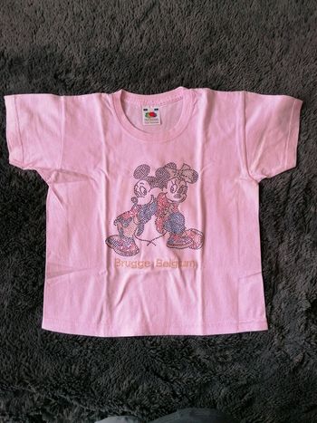 Tee-shirt Mickey et Minnie 3/4ans