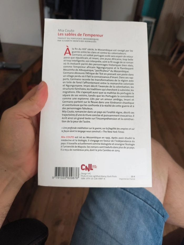 Les sables de l Empereur - Mia Couto - photo numéro 2