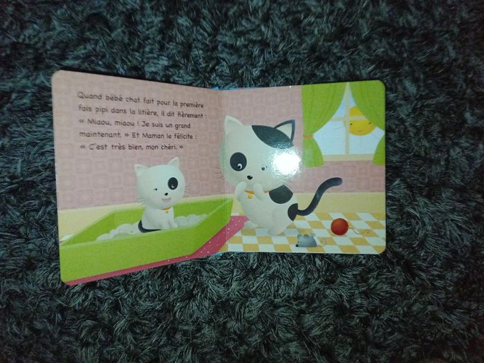 Livre bébé enfant - Mon petit bébé chat - photo numéro 7