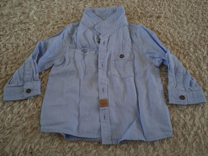 Chemise ML garçon 9 mois