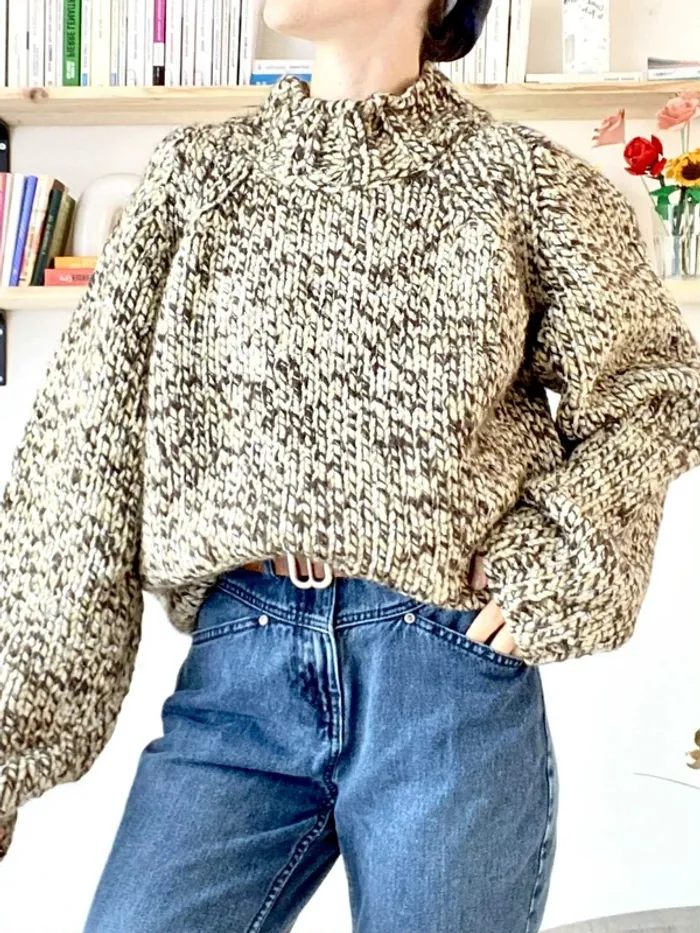 Pull teddy Bear Vintage en taille L - Très bon état