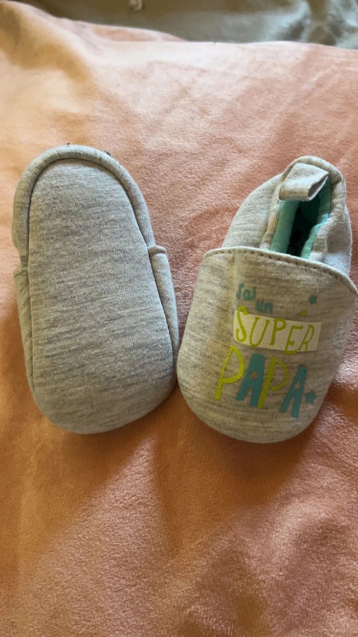 Chausson « j’ai un super papa » - photo numéro 3