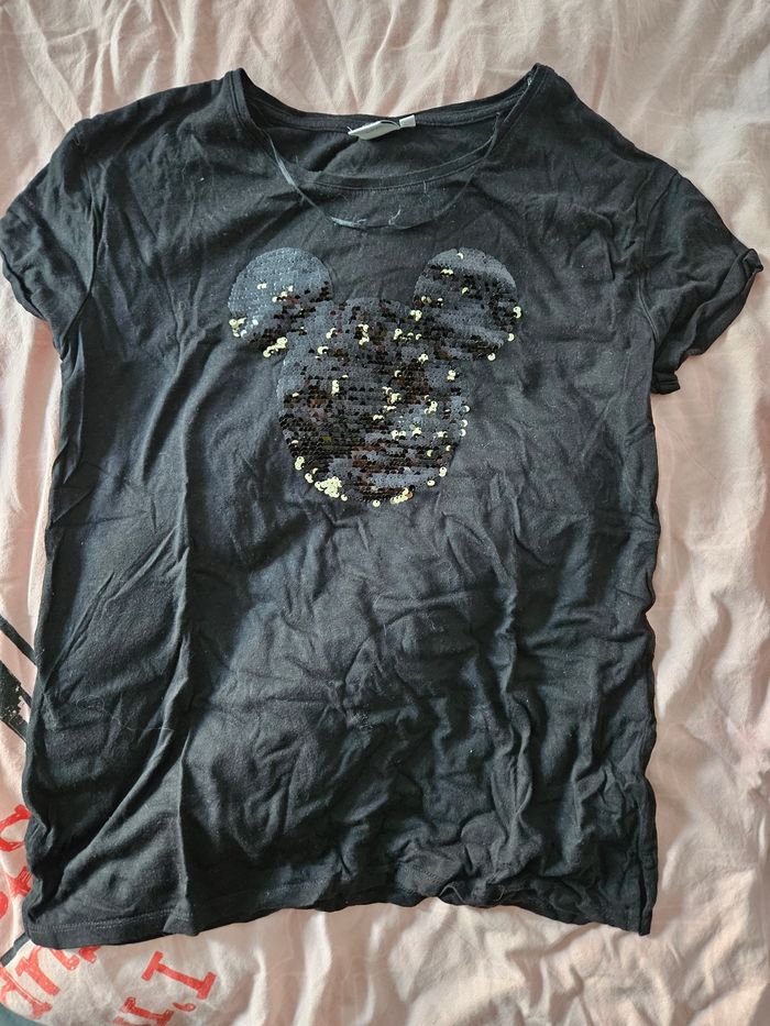T shirt à sequins