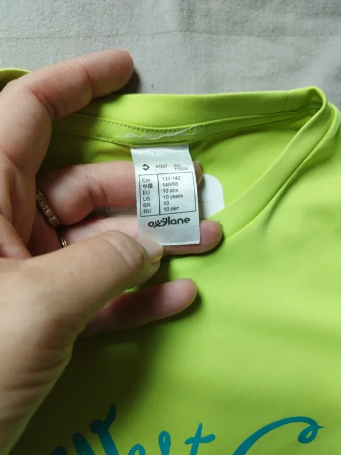 T-shirt Anti UV tribord taille 10 ans - photo numéro 2