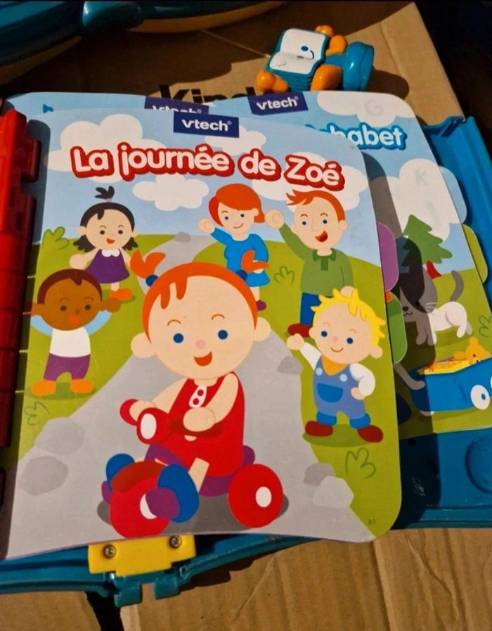 Biblio bébé de vtech avec 4 livres - photo numéro 7