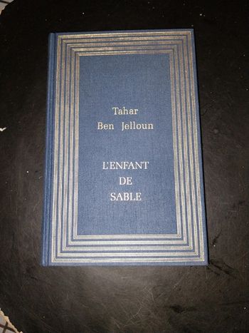 Livre l enfant de sable