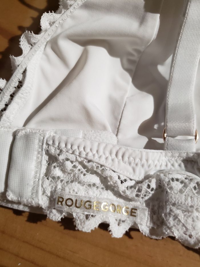 Soutien-gorge blanc Rougegorge - photo numéro 4