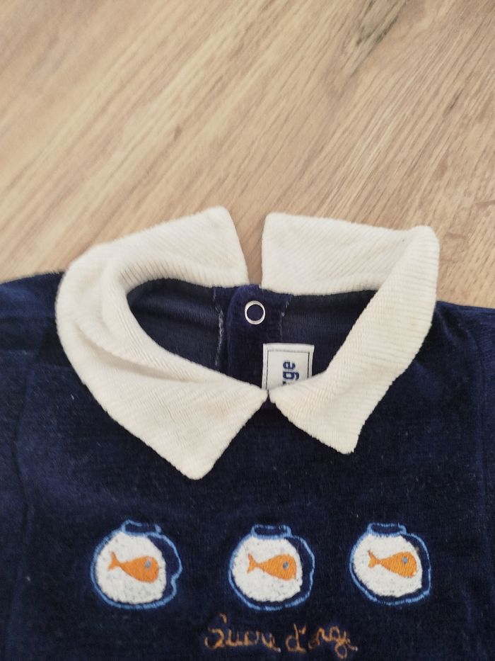 Pyjama sucre d'orge bébé 3 mois - photo numéro 3