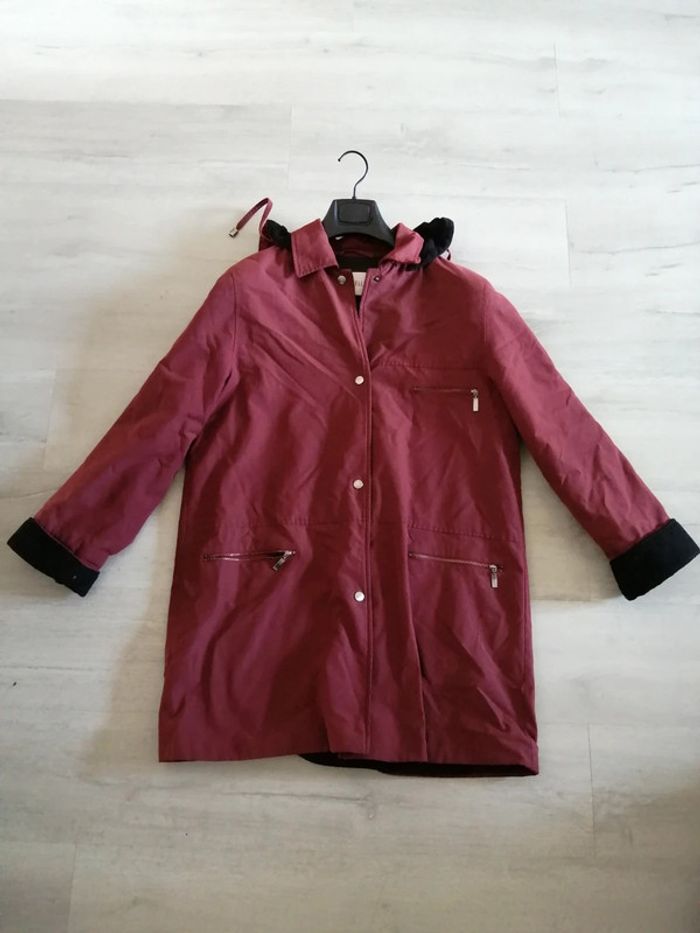 Manteau long et chaud
