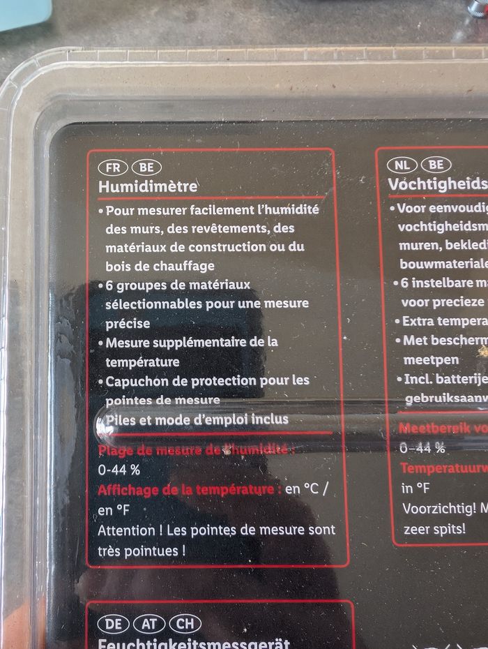 Humidificateur testeur humidité - photo numéro 4