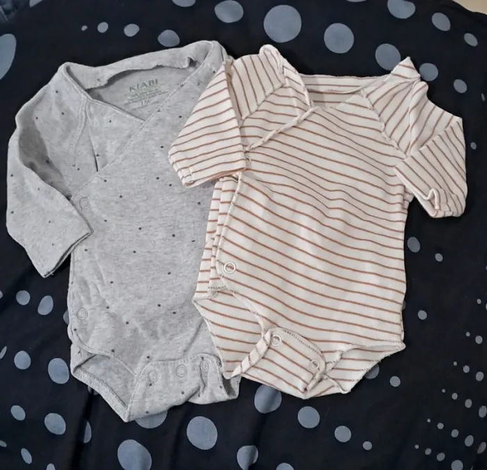 Lot de 2 bodies bébé garçon 👦