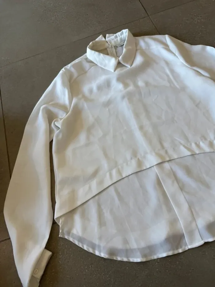 Haut blanc Calliope, taille XL, très bon état - photo numéro 3
