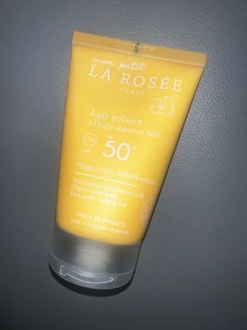 La rosée crème solaire bébé et enfant