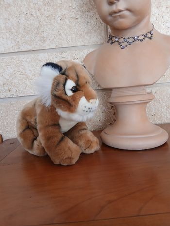 Peluche-doudou Bébé Tigre *wild repulic 