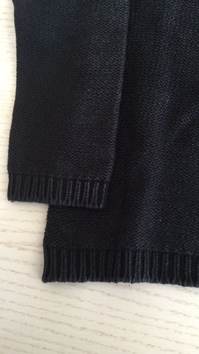 Pull noir 8ans Kiabi - photo numéro 3