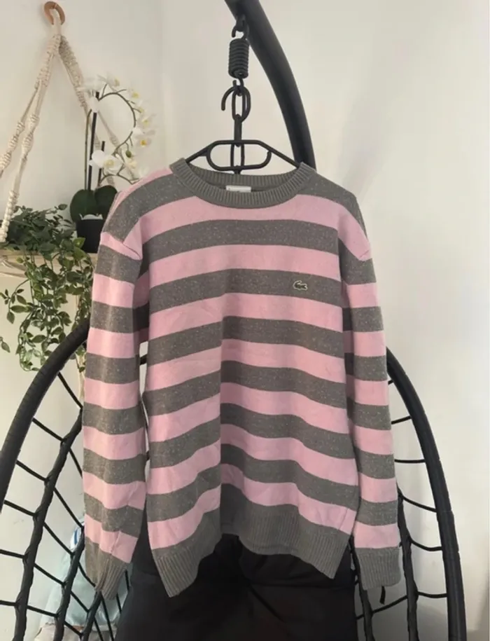 Pull Lacoste femme grande taille