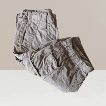 Pantalon cargo beige - Tissaia - Taille 6 mois