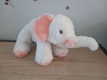 Peluche éléphant vintage