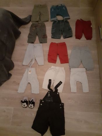 Lots pantalons garçon 1 mois