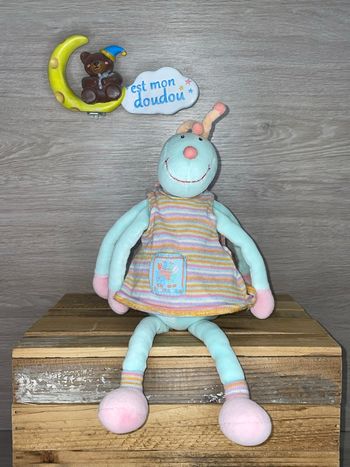 MR197 doudou libellule moulin Roty
