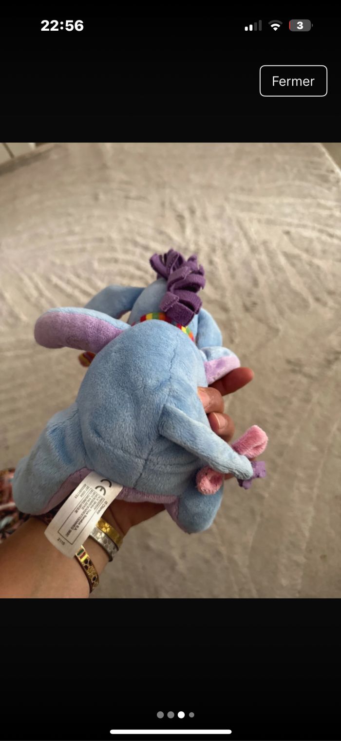 Peluche bourriquet - photo numéro 3