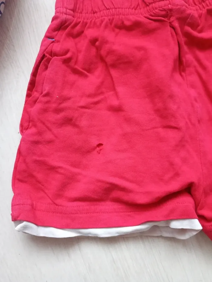 Lot été pat patrouille taille 4 9 pièces short,tee shirt - photo numéro 5