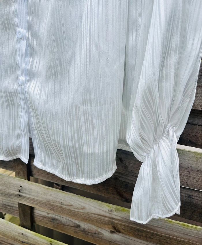 Chemisier blanc - Taille 2XL - photo numéro 7
