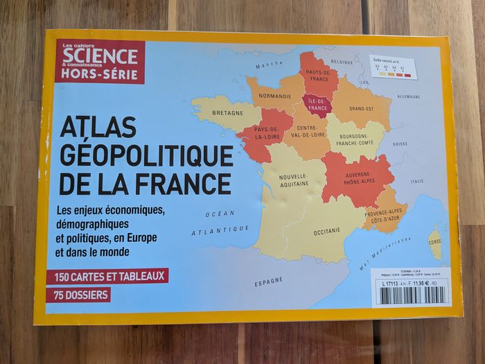 livre atlas géopolitique de a france