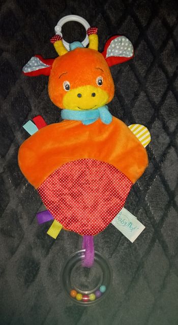 Doudou d activités Girafe- Baby Nat
