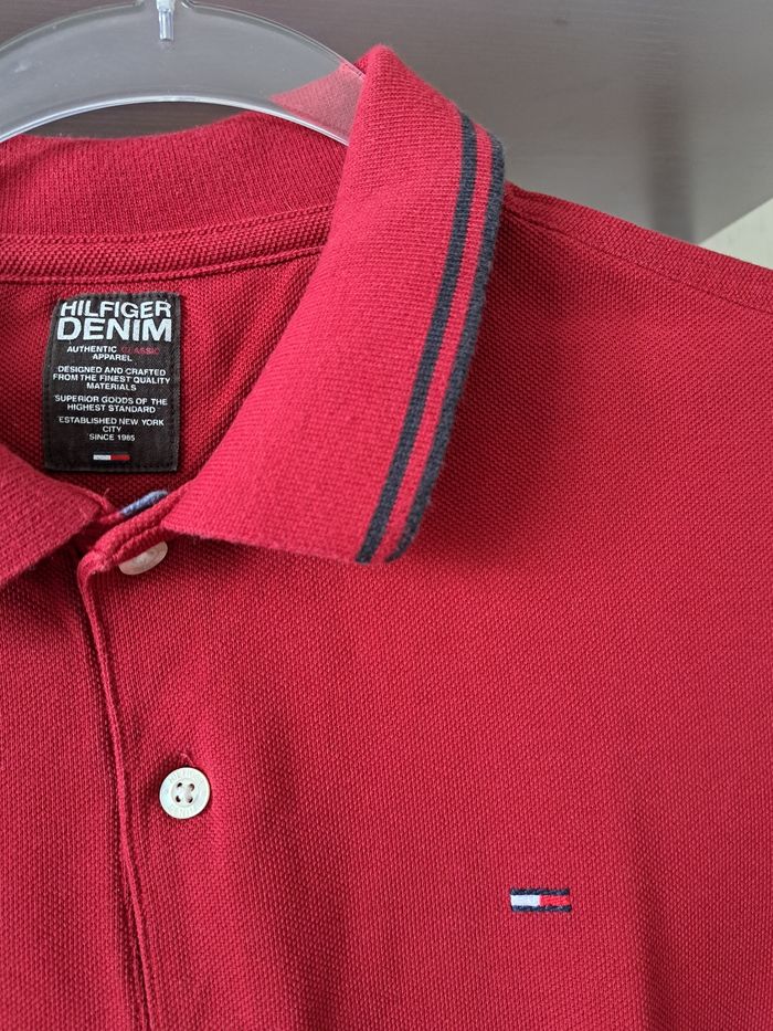 Polo manches longues homme hilfiger Denim - photo numéro 3